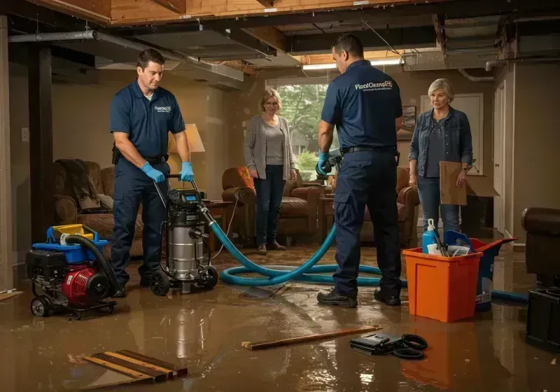 Basement Water Extraction and Removal Techniques process in Clifton, IL