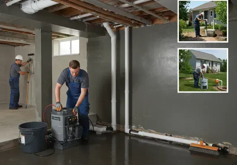 Basement Waterproofing and Flood Prevention process in Clifton, IL